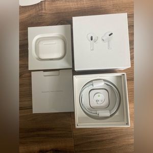 open box - brand new apple airpod pros